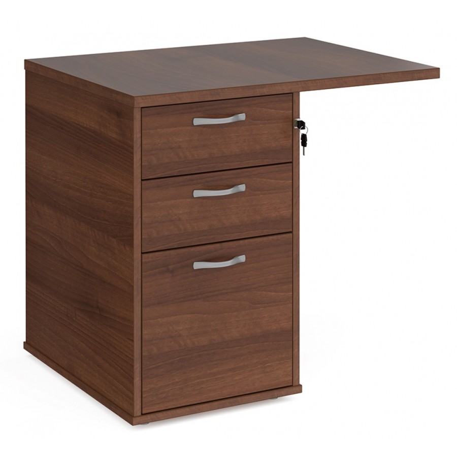 Infitite Desk Extension with 600mm Deep Pedestal